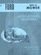 Ford 515 Mower 14-278 279 288 289 318 319 3000 4000 5000 6000 Operators Manual