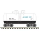 JM Huber Corp 28' Beer Can Shorty Tank Car JMHX 6004 Atlas 50006879 N Scale
