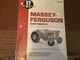 Shop Manual I&T MF-202.  Covers Massey Ferguson Tractors 175 180 2775 2780 Other