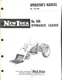 New Idea No. 506 Hydraulic Loader Operator's Manual HL-108 Farm Equipment Guide