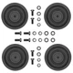 4x Track Bottom Roller for Bobcat Skid Steer T140 T180 T190 6689371 6732901