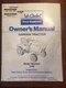 CUB CADET 1340 OWNER'S MANUAL. Original, not a copy. Good condition
