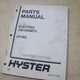 HYSTER J30XMT2 J35XMT2 J40XMT2 Forklift Parts Manual Book LIST catalog spare