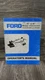 Ford New Holland Operator's Manual - 42"/48" Mower Attachment 09GN3682/09GN3683