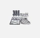 Overhaul Rebuild Kit for Komatsu Engine 3D72-2C 3D72-2B 3D72-2H 3D72N-2BB-