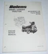 BOLENS DIESEL GARDEN TRACTOR MITSUBISHI L3A 5117H 1988 ENGINE REPAIR MANUAL