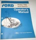Ford 09GN1023 Walk Behind Rotary Tiller Operators Maintenance Manual ORIGINAL!