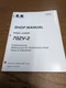 Kawasaki 70ZV-2 Wheel Loader Shop Manual