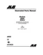 JLG 600A 600AJ Boom Lift Parts Catalog Manual