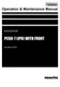 Komatsu PC60-7 JPN With FRONT Excavator Operators Manual SN 45001-52373