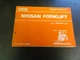 Nissan J02(UC) Series Forklift Parts Catalog Manual   C-F390   '98