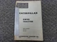 Caterpillar Cat DW20 Tractor Owner Operator Maintenance Manual S/N 57C & 67C
