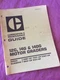 CAT CATERPILLAR 12G 14G 140G MOTOR GRADER MAINTENANCE MANUAL Book 61M 72V 13W