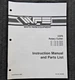WHITE FIELD BOSS TRACTOR C370 42 48 60 72 ROTARY CUTTER OPERATORS & PARTS MANUAL