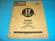 Vintage I&T Shop Manual Ford Major Diesels FO-12