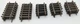 Atlas 6004/6014 O Assorted Straight & Curved Track Sections (19) - (2-Rail)