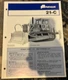 Fiat Allis 21-C Crawler Tractor Dozer Brochure AMIL25