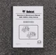 Bobcat 3400 XL Utility Vehicle Owner Operator User Manual S/N AJNW11001 & Up