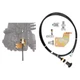 P7100 P-pump Manual Fuel Shut Off Solenoid Cable Kit For Dodge Cummins 12V 6/4bt