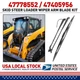 NEW Wiper Arm Blade Kit 47778552 47405956 For CASE SV300 SR210 SR130 TV380 TR270