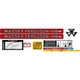 NEW 25 MASSEY FERGUSON TRACTOR COMPLETE DECAL SET MF 25 DECALS