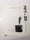 BIG JOE LIFT TRUCK OPERATING MAINTENANCE PARTS LIST MANUAL PPT-30 SERIES PPT0976