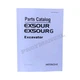 Hitachi EX50UR&nbsp;EX50URG excavator parts catalog manual