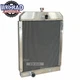 Aluminum Radiator For IH Farmall 460 560 Tractors 370414R1 370413R92 370415R92