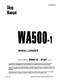Komatsu WA500-1, WA500-1LE Wheel Loader Service Manual