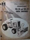 International Cub Cadet ih Garden Tractor Snow Thrower QA-36 QA-42 Owners Manual