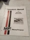  1974 Massey Ferguson Mf 25 Tandem Disc Harrow Operators Manual 