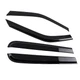 4pc Window Visors Rain Guards Set Smoke for Ford F-150 Crew Cab 2015-2020