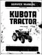 Kubota B6000 Service Repair Manual, Workshop Manual