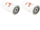 Fuel Filter Pack of 2 FF5702J fits Volvo G940B G946 G946B G960 G960B FC2121C