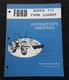 1972 FORD TRACTOR "SERIES 773 LOADER" OPERATOR MANUAL MINTY 8000 9000 Tractor