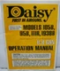 Vtg Daisy First in Airguns Models 105B 95B 111B 1938B BB Gun Operation Manual