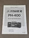 Fisher PH-400 Stereo Service Manual D-2404