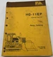 Fiat Allis Model HD-11Ep Parts Catalog SKUZ1