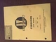 I&T MASSEY FERGUSON SHOP TRACTOR SERVICE MANUAL TE20 TO20 TO30 20 30