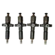 4Pcs Fuel Injector 1076975M91 For Perkins Engine D3.152 D4.203 2645680