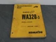 KOMATSU WA320-3 WHEEL LOADER OPERATION MAINTENANCE BOOK MANUAL S/N A31001-UP