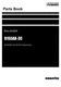 Komatsu D155AX-3C Bulldozer Parts Catalog Manual