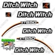 Fits Ditch Witch XT850 Decal Kit Mini Excavator - 7 YEAR OUTDOOR 3M VINYL!