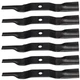 6PK Oregon Heavy Duty Blade for 54" Kubota - RCK54-24G, RCK54-75B, RCK54P-1000Z