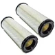 2PK Air Filter for Kubota TA040-93230, TA04093230 B4200 L2900 L3300 L3600 L3600