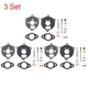 3 Set Carburetor Gasket Repair Kit For Briggs 394693 291763 295938 142300-143457