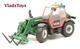 Oxford Construction 1/76 Scale JCB 531-70 Loadall - Clancy Plant 76LDL002