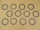 12 FRICTION PLATES FOR JCB 520SLE 525-50 525-50LE 525-50S 525-58 525-58FS 525-67