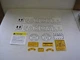 DECAL SET McCORMICK FITS IH FARMALL SUPER A TRACTORS ( MYLAR)   #0792