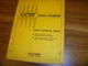 Waldon 6000 Loader with Ford 172 & 192 CU IN Engine Parts Catalog Manual
